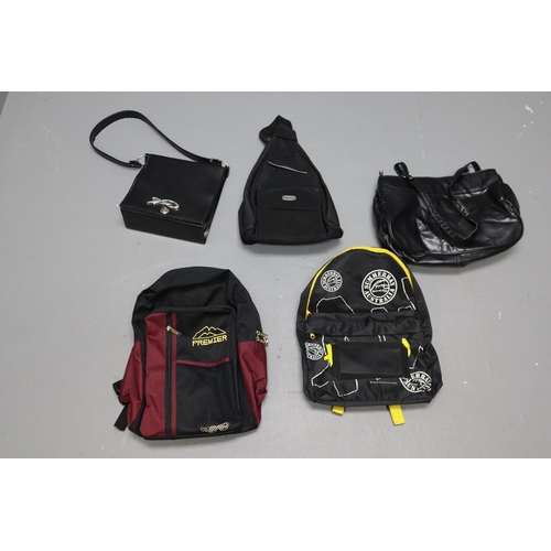 926 - Mixed Collection of five Quality Bags and Rucksacks