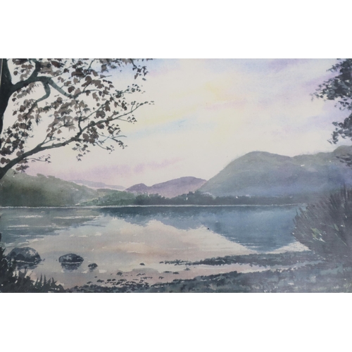 927 - A Selection of Four Original Watercolours By Joe Riding, With Framed and Glazed 3D Effect Albert Wil... 