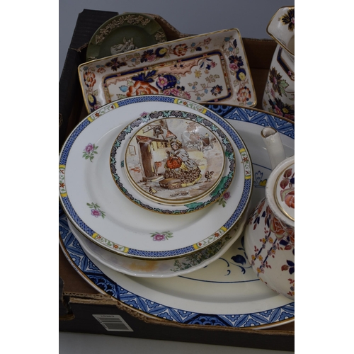 929 - Mixed Selection including Masons Mandalay, Crown Devon, Wedgwood Jasperware, and More