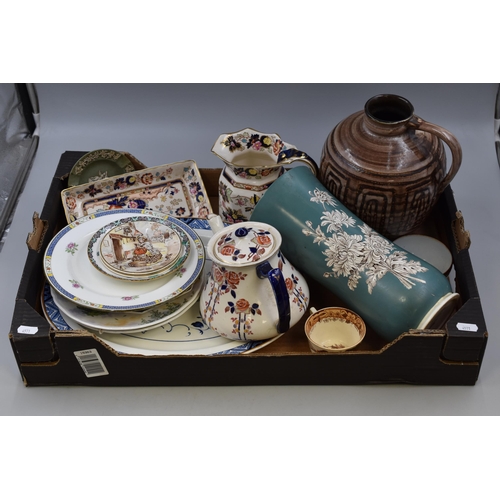 929 - Mixed Selection including Masons Mandalay, Crown Devon, Wedgwood Jasperware, and More