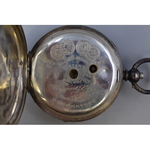 36 - Vintage Hallmarked Silver 925 Cased Acme lever H.Samuel Manchester Pocket Watch with jewelled m... 