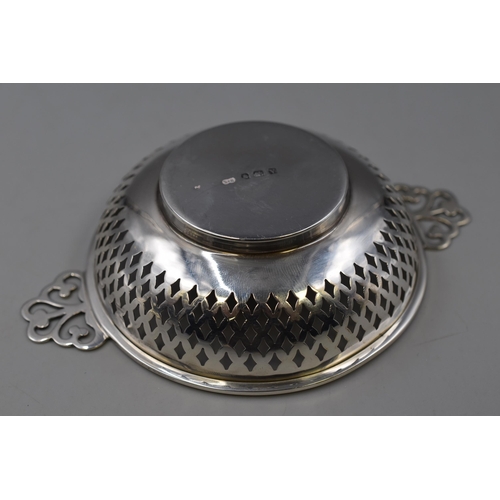 37 - Hallmarked Silver Bon Bon Dish