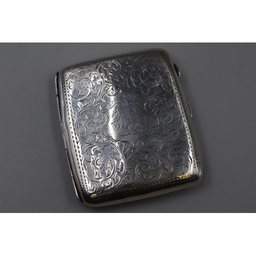 41 - Hallmarked Silver Cigarette Case