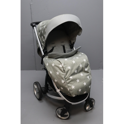 979 - MY BABIES Folding Stroller with Accessories and a Joie Sansa 2 in 1 Baby Swing and Rocker (mains lea... 