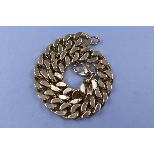 78 - A Boxed 1970's D'Orlan Gold Tone Chain Bracelet