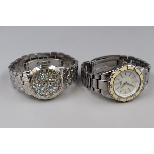 115 - Two Nice Quality Fashion Watches to include Next both with new batteries fitted and both working