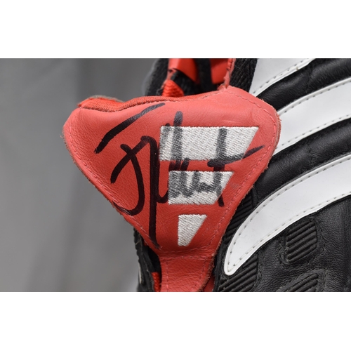 522 - Three Signed Football Boots, Unknown Signatures