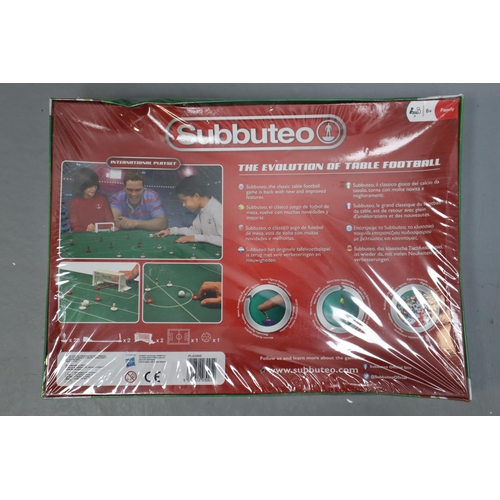 542 - Two Boxed Subbuteo Games to include One Vintage and One Sealed