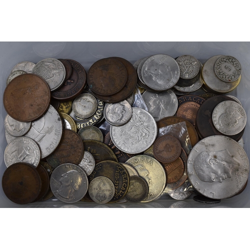 168 - Mixed Selection of unsorted Coinage including Silver