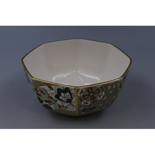 180 - Mason's Ironstone Applique Bowl, Printed and Hand Painted.