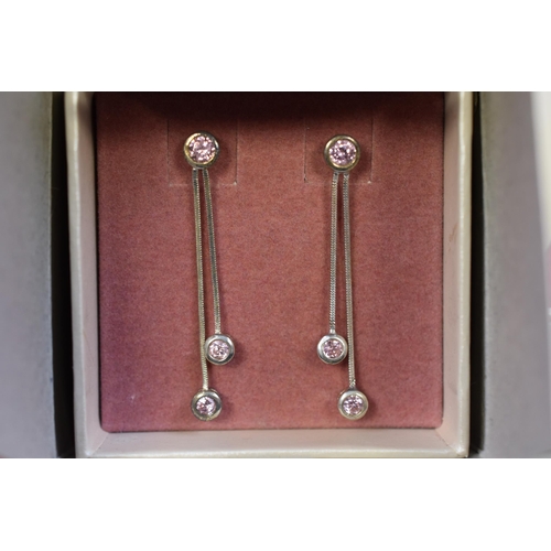 181 - Three Brand New Silver 925 Earrings Complete in Presentation Boxes