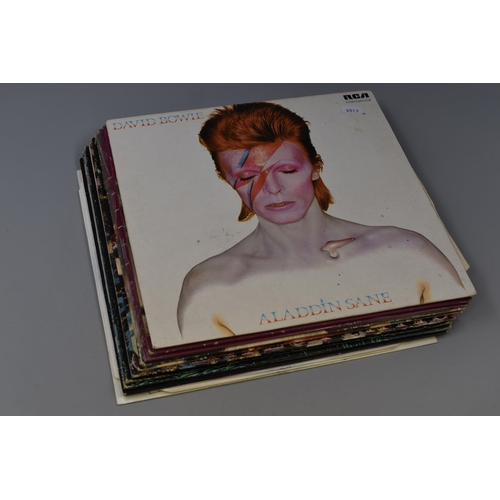 486 - Collection of Pre-Owned Lp Records to include David Bowie, U2, Duran Duran, Roxy music and more