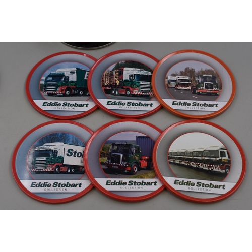 205 - Eddie Stobart Lot To Include Two Special Edition Collectors Die-Cast Models, Volvo FH Fridge Trailer... 