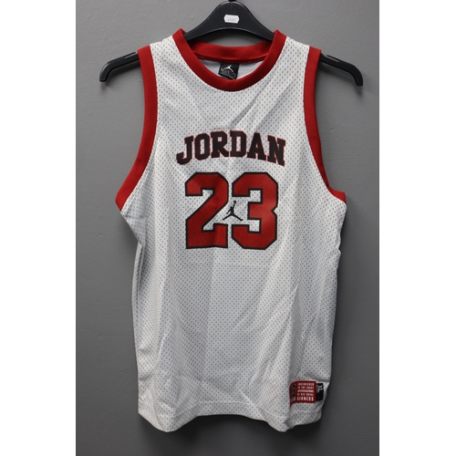 579 - Brand New Jordan 23 Top in size Age 14-16