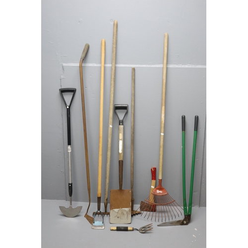 662 - Selection of Tools Including Shovel, Hatchet and More