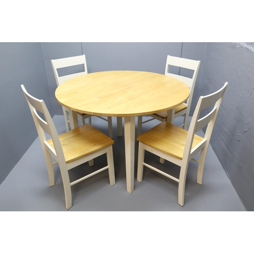 627 - GAIA Made in Malaysia Dining Table Approx 43