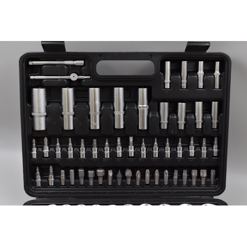 673 - A Complete Approx 100 Piece Cased Socket Set