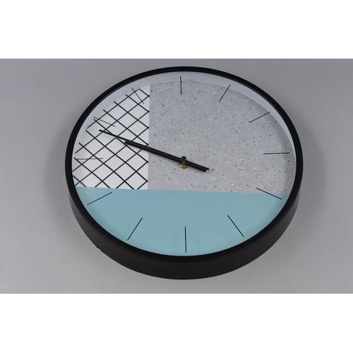 723 - Two New Cemporia at Home Collection Contemporary Wall Clock (12