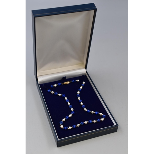 8 - Gold 375 (9ct) Necklace Complete with Presentation Box (16