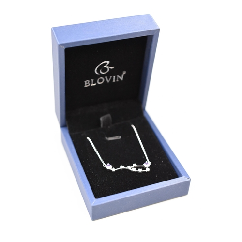 57 - Blovin Sterling Silver Zodiac Constellation Pendant Necklace Complete with Presentation Box