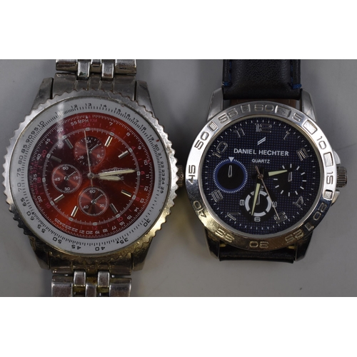 88 - Two Divers Style Watches to include Daniel Hechter and Other