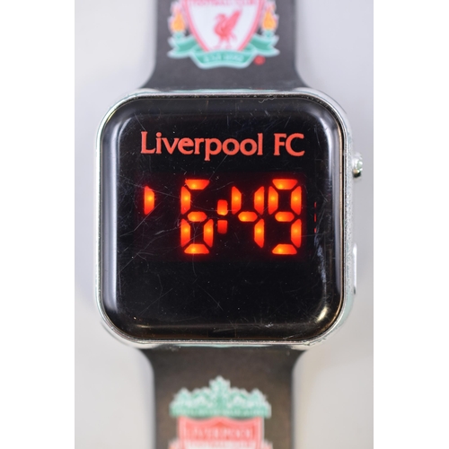 106 - Liverpool FC Digital Watch with Original Strap