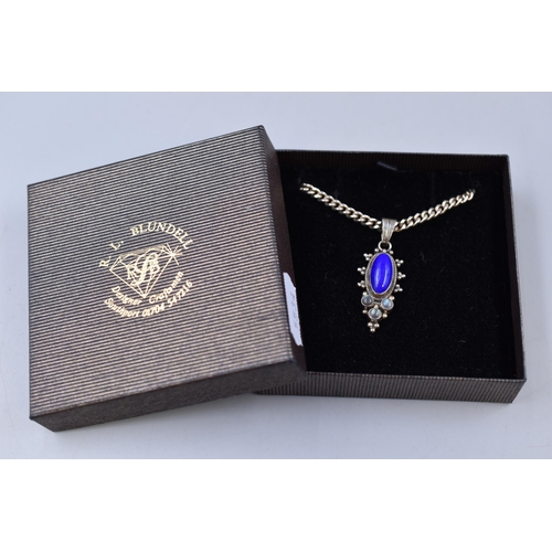 129 - A Silver 925 Necklace in Presentation Box, Chain 20