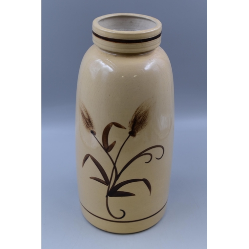 147 - Large Vintage West German Beige Brown Vase 15