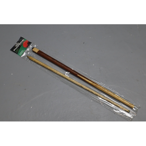 730 - Two Piece Snooker Cue