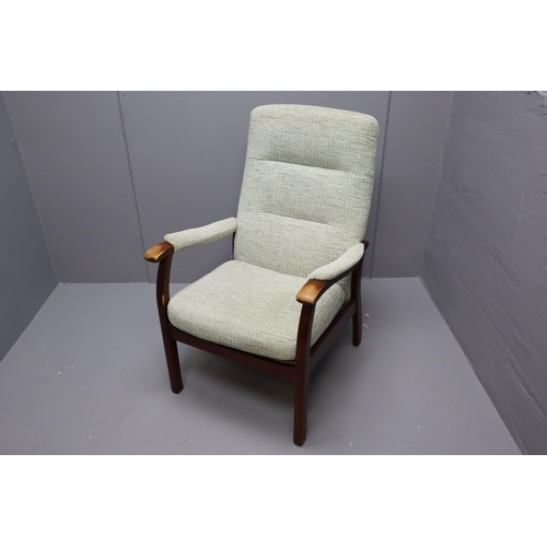 694 - Vintage Parker Knoll Armchair Model Number PK 1450-66