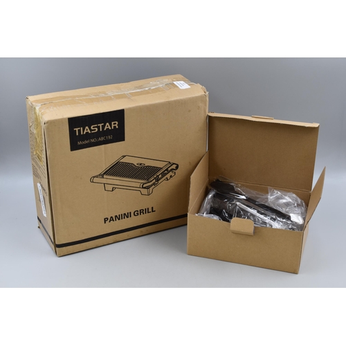 783 - Tiastar Panini Grill - Sealed