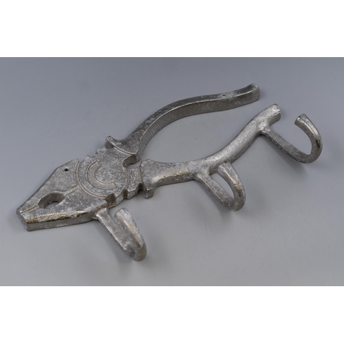 397 - A Metal Pliers Coat Hook, Approx 16