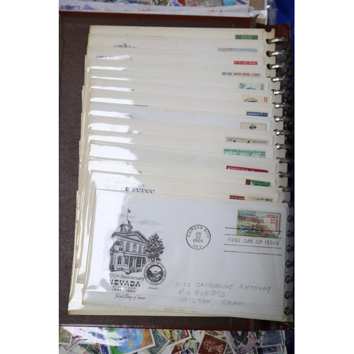 522 - A Large Selection of Stamps and First Day Covers To Include Three Albums of First Day Covers, Two Bo... 