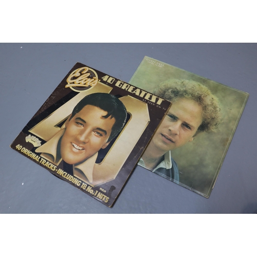 572 - Large Selection of Vinyl inclduing Box Sets, and LP's including Elvis, Art Garfunkel, Culture Club a... 