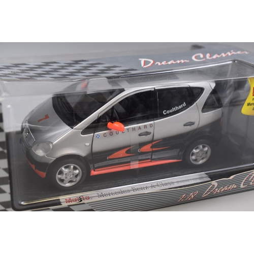 205 - Boxed, Maisto Die-Cast Model ( Coulthard) Mercedes-Benz A-Class (Formula 1 Design ) Scale 1:18