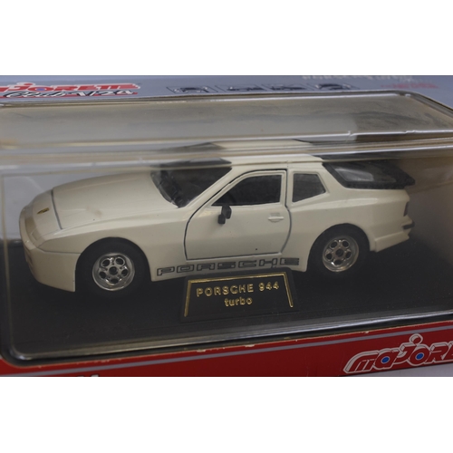 206 - Collectable Boxed Majorette Metal Die-Cast Porsche 944 Turbo Car