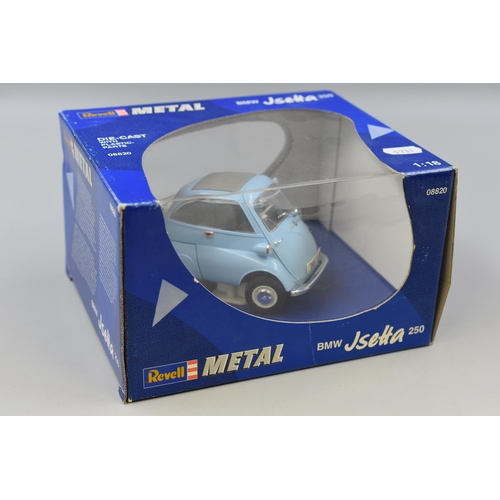 209 - Collectable Boxed Revell Metal Die-Cast BMW Jsetta 250 Model Number 08820 Car