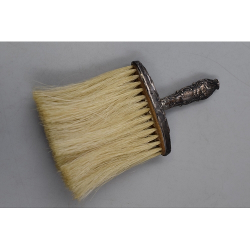 26 - A Hallmarked Birmingham Silver Mounted Top Hat Brush, Circa 1904