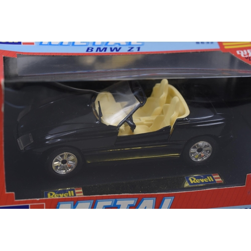 221 - Collectable Boxed Revell Metal Die-Cast BMW Z1 Car