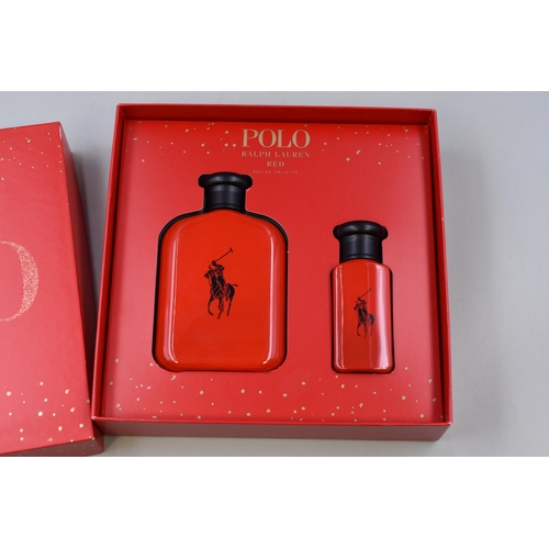 246 - POLO RALPH LAUREN RED Set