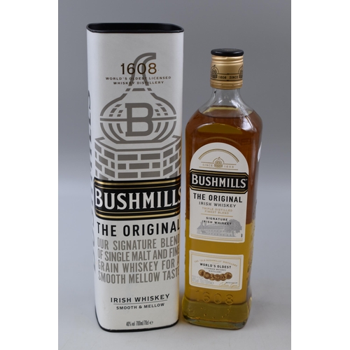 259 - Sealed Bottle of Bushmills The Original Triple Distilled Finest Blend Irish Whiskey 40% vol 70cl Bot... 