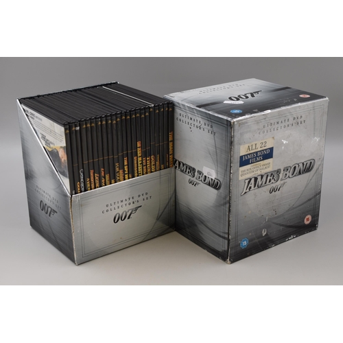 274 - A 22 Disc James Bond Ultimate DVD Collectors Set, Dr No - Quantum of Solace