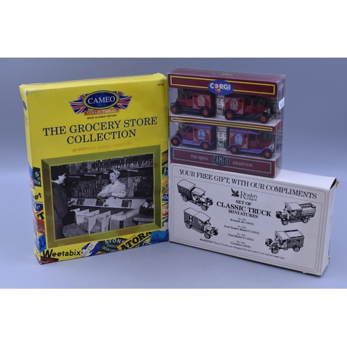 537 - Three Collectors Die-Cast Vehicles Box sets to include Corgi Royal Collection, Readers Digest Box Se... 