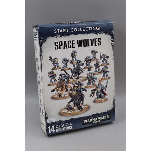 540 - Warhammer 40K Space Wolves Start Collection Set