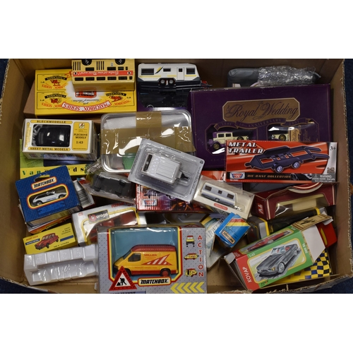 551 - Large Collection Of Various Die-Cast Model Vehicles to Include Bburago, Matchbox, Lledo and More