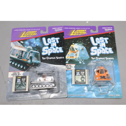 556 - Collection of Various Die-Cast Models To Include Four Sealed Johnny Lightning, Lost In Space Figures... 