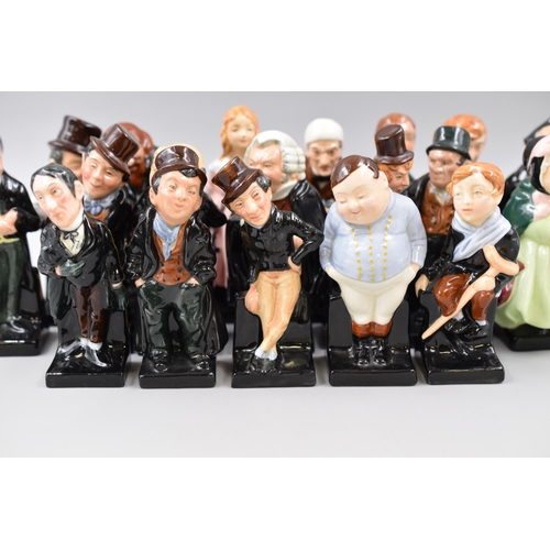 302 - A Full Set of Royal Doulton Dickens Figurines (24)