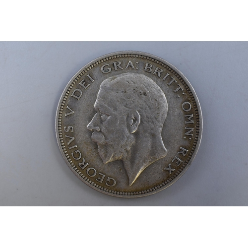 137 - George V 1935 Silver Half Crown Coin