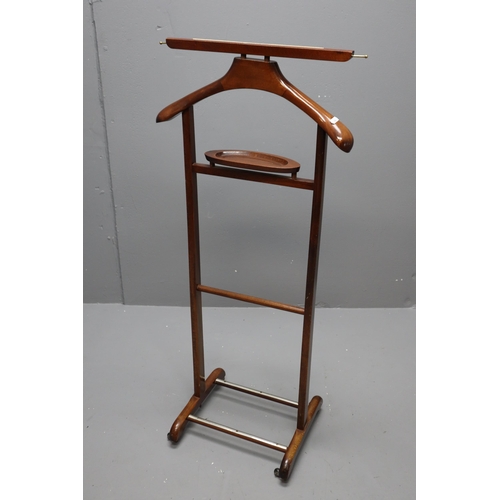 594 - A Mahogany Butler/Valet Stand, Approx 43