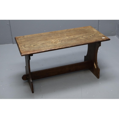 612 - Vintage Serving Table Approx 31.5